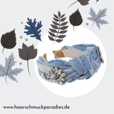 jeans Haarreifen für Damen