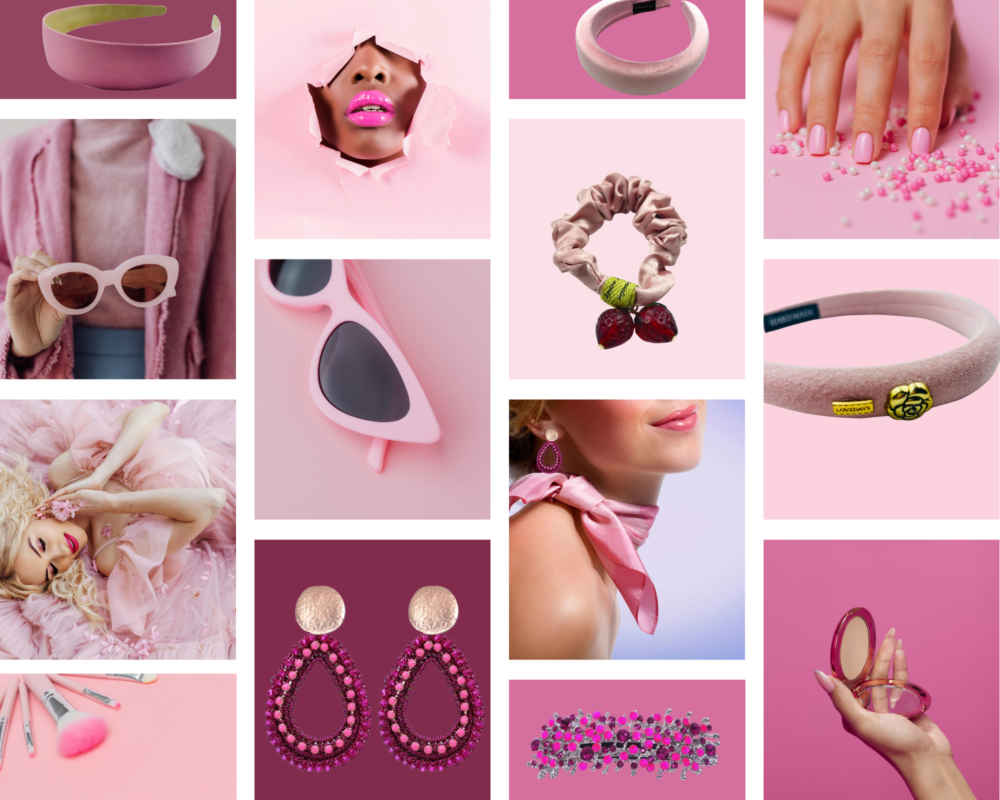 Puder Rosa: Trendfarbe für Haarschmuck 2025