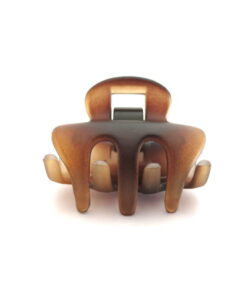 Wasserwellklammer mittel braun