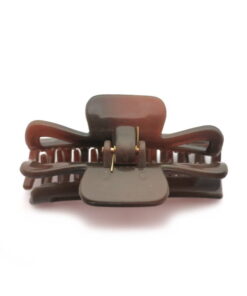 Wasserwellklammer groß flexibel braun
