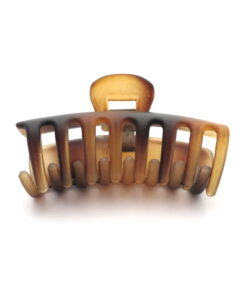 Wasserwellklammer groß braun