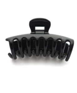 Wasserwellklammer groß schwarz