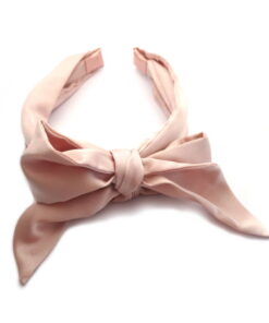 Haarreifen mit großer Schleife rose