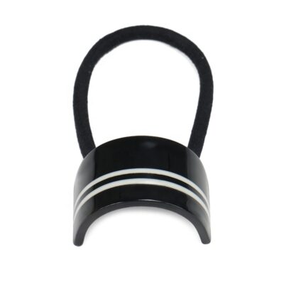 Zopfgummi Classic Line schwarz
