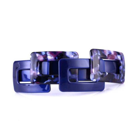 Patentspange Plattenmaterial blau