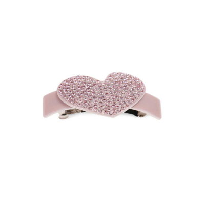 Haarspange mit Herz Rosa
