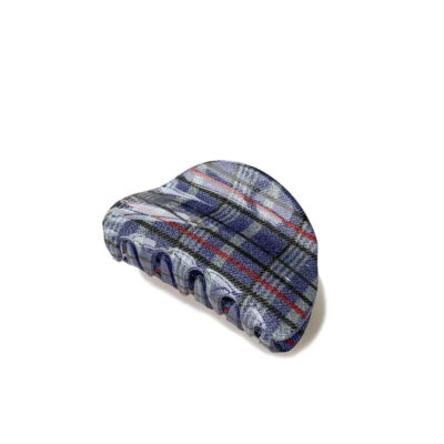 Haarklammer groß mit Glitzereffekt blau