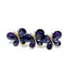 Patentspange Schmetterlinge lila
