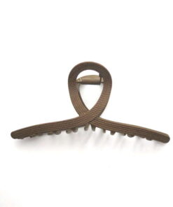 Haarklammer Venice braun