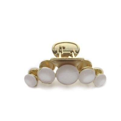 Haarklammer Perlenoptik