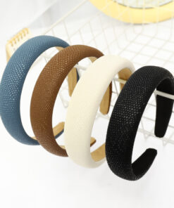 Haarreifen Lederoptik Farben