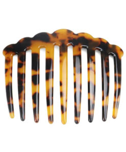 Haarkamm Acetate schildpatt/ braun