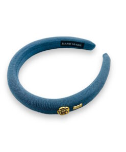 Blauer Haarreif