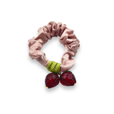 Haargummie mit Erdbeeren