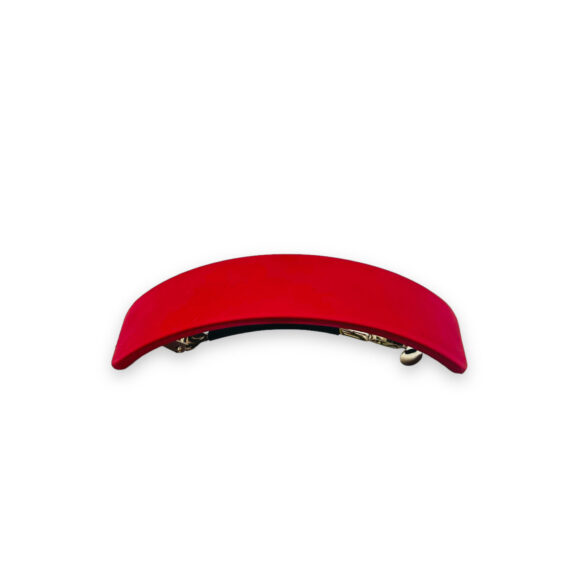 rote Haarspange
