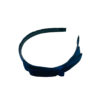 Haarreifen blau mit schleife