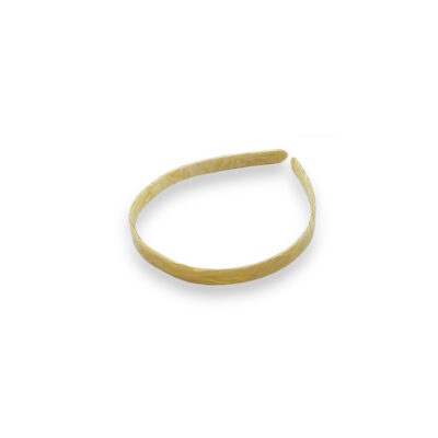 Haarreif schmal in beige