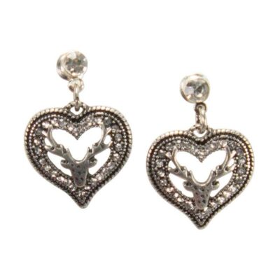 Ohrstecker mit Herzanhäger