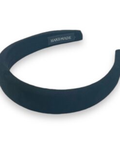 Haarreif Wildlederoptik/ Samtoptik schwarz