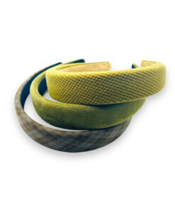 grüne Stoff Haarreifen Gruppenbild mit Varianten