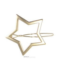 Seitenspange Stern gold