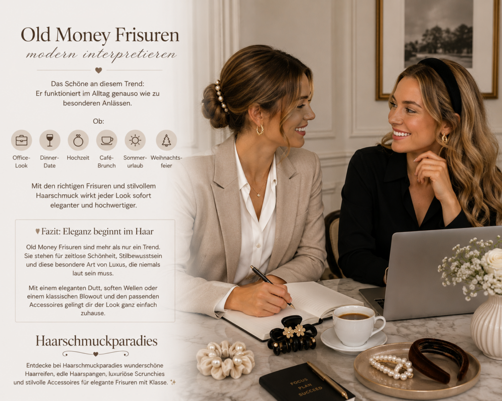 old money frisuren fürs office