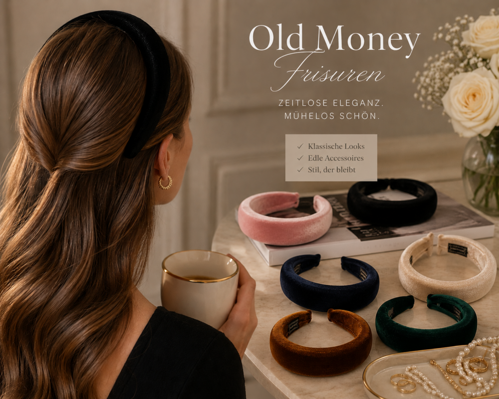 old money hairstyles haarreifen aus samt